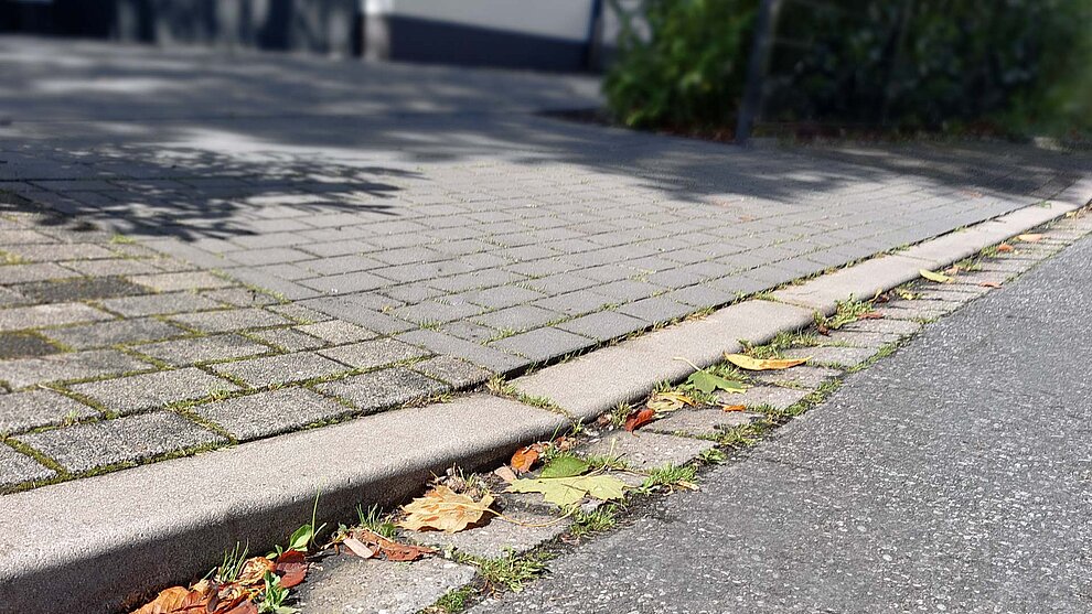 Bordsteinabsenkung