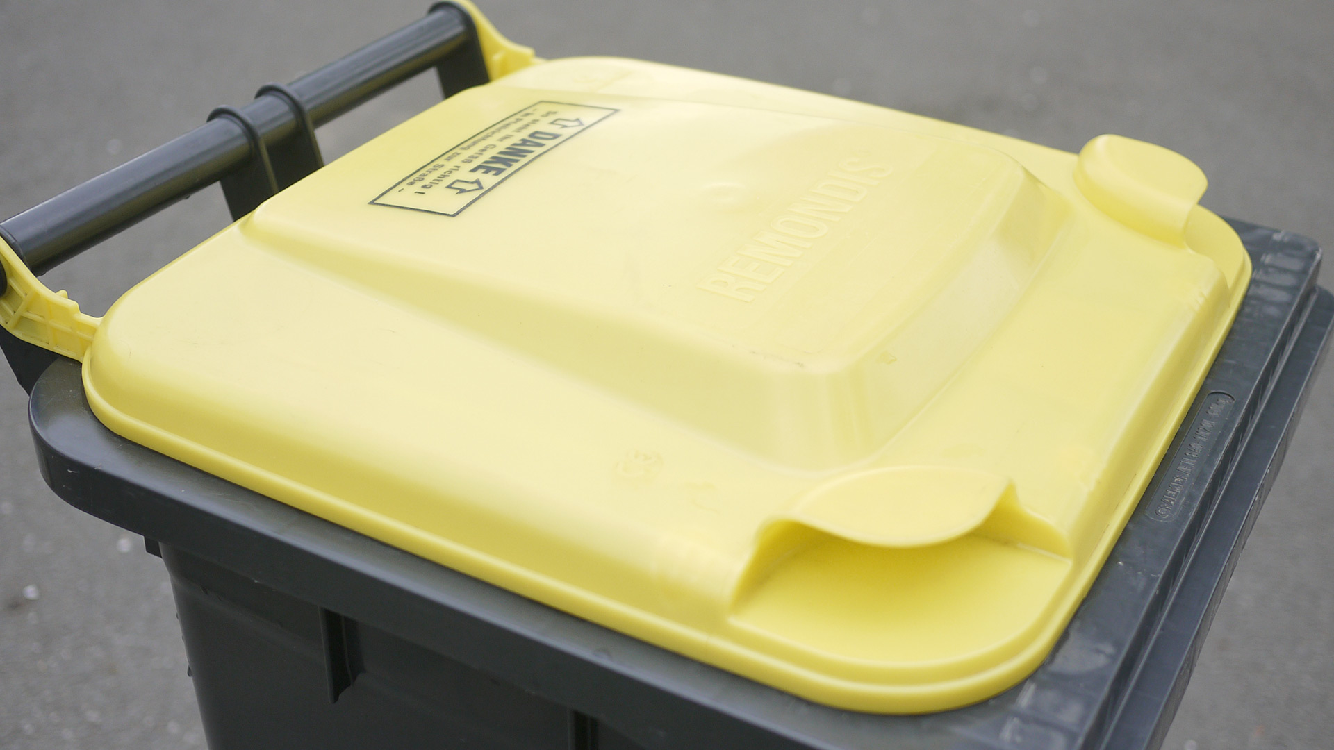Wertstofftonne / Gelbe Tonne